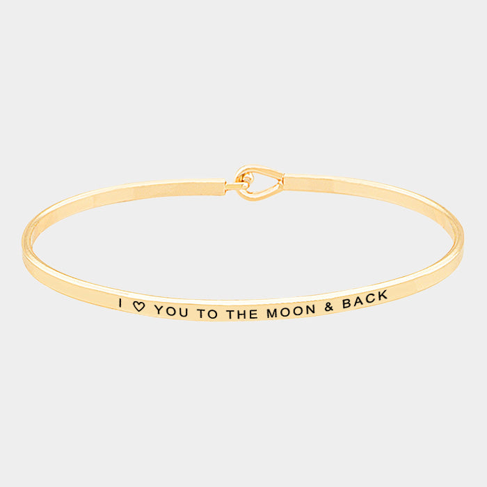 Love You To The Moon (Gold)